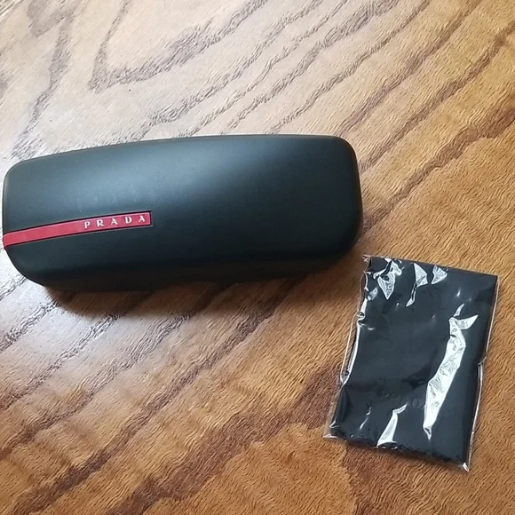 Prada | Accessories | New Prada Black Sunglasses Case With  display picture 1